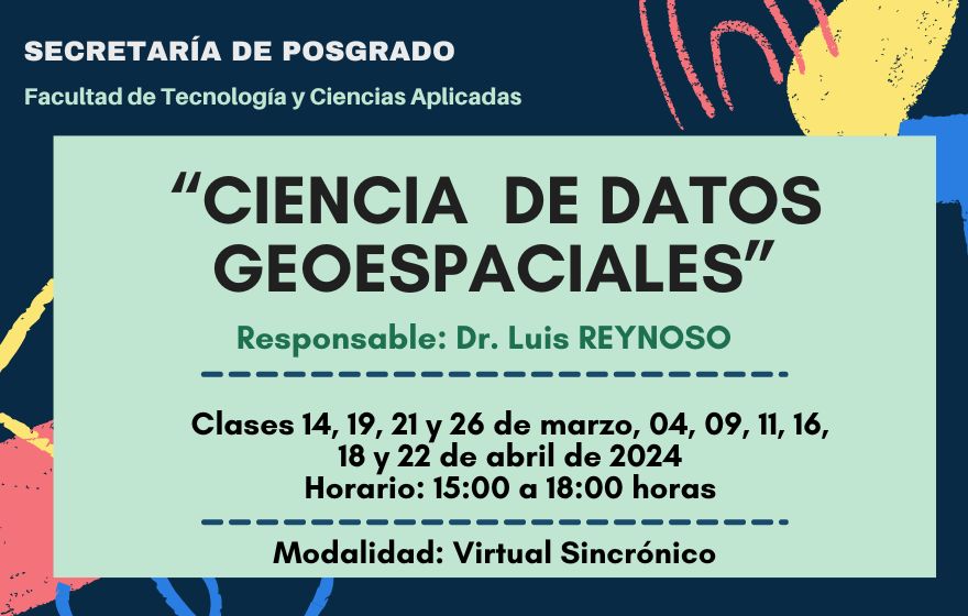 Ciencia de Datos Geoespaciales