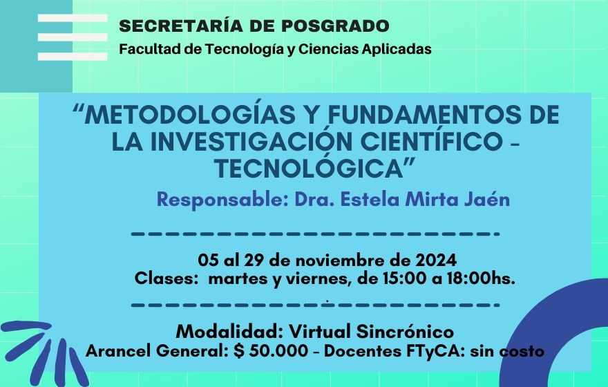 Metodologías y Fundamentos de la Investigación Científico-Tecnológica